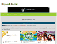 Tablet Screenshot of playaschile.com